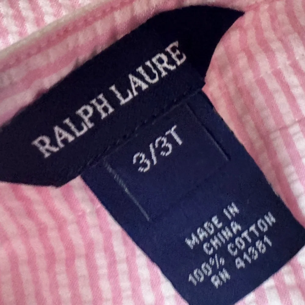 Ralph Lauren Pink and White Pleated Skirt Size 3t Great Condition Preppy Classic
